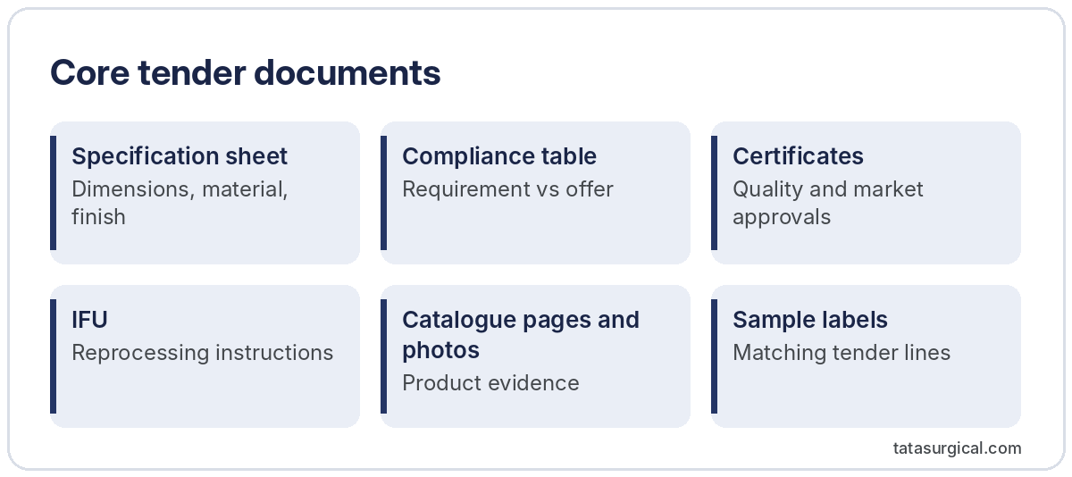 Core tender documents - Tata Surgical