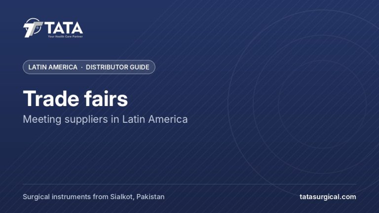 Trade fairs: Meeting suppliers in Latin America - Tata Surgical
