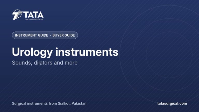 Urology instruments: Sounds, dilators and more - Tata Surgical