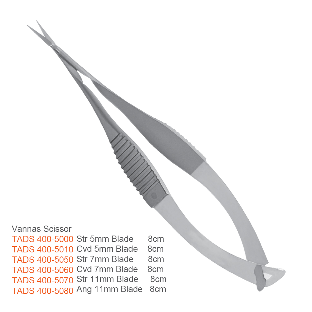 Vannas Scissors TADS 400-5000 - Tata Surgical