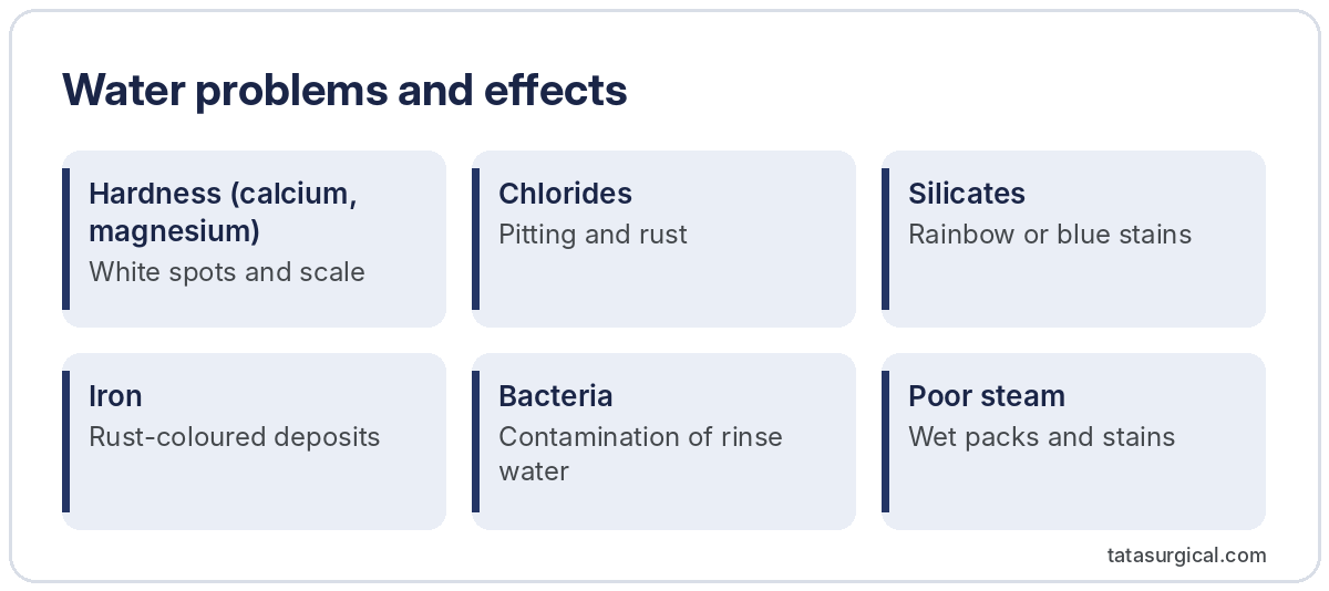 Water problems and effects - Tata Surgical