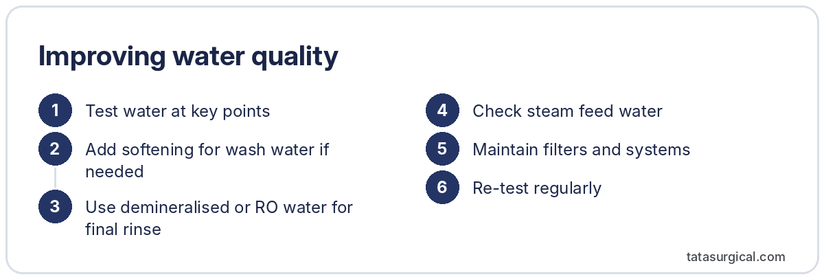 Improving water quality - Tata Surgical