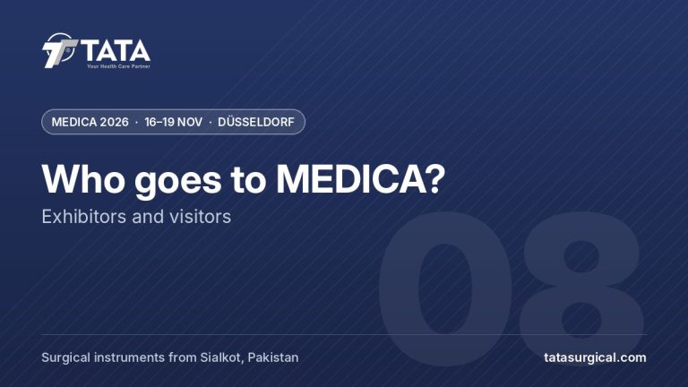 Who goes to MEDICA?: Exhibitors and visitors - Tata Surgical at MEDICA 2026, Düsseldorf