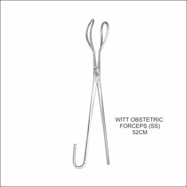 Witt Obstetric Forceps, 52 cm